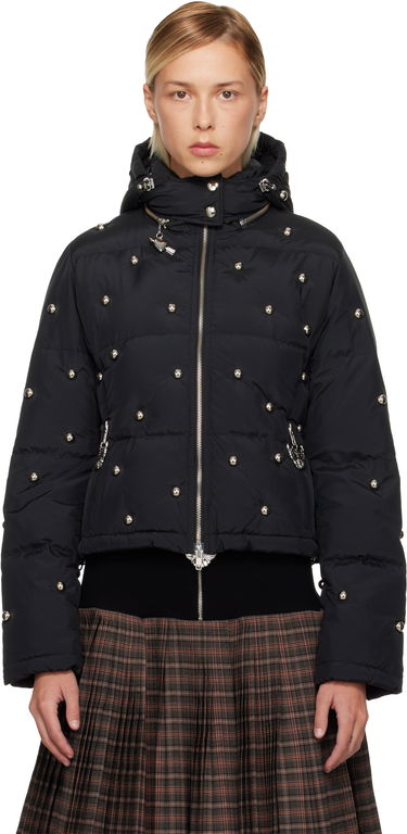 Prešívaná bunda Chopova Lowena Chopova Lowena Fallout Studded Down Puffer Jacket Čierna | 5328, 0