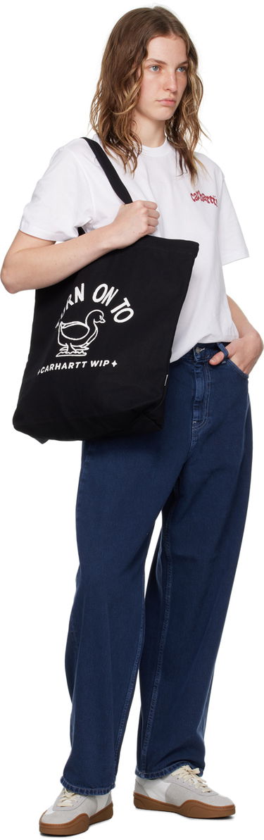Džínsy Carhartt WIP Work In Progress Blue Denim Loose-Fit Jeans Navy | I033746 29L4J, 3