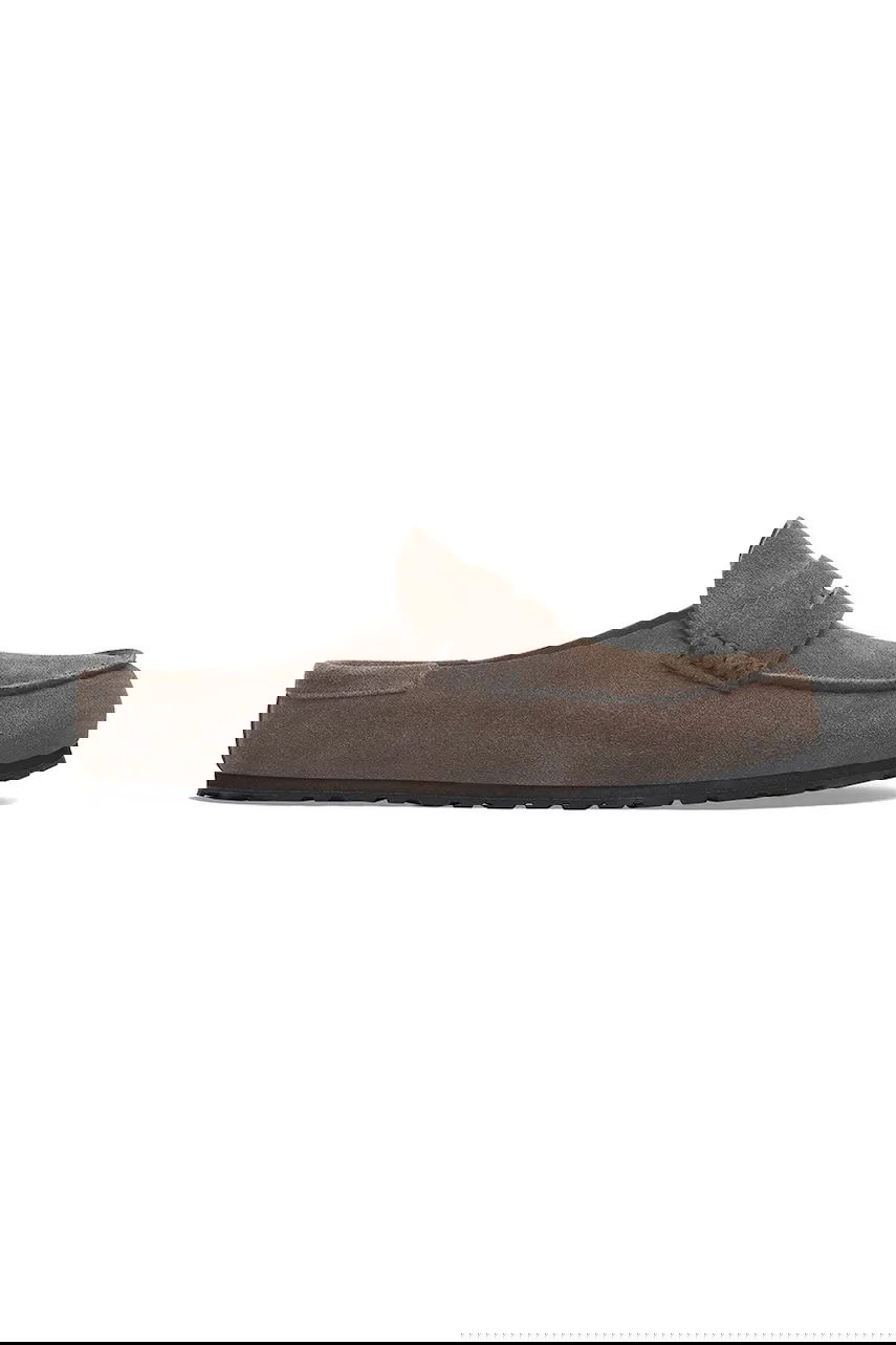 Tenisky a topánky Birkenstock Birkenstock Naples Wrapped Suede Mules Šedá | 1029712, 0