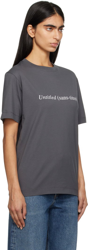 Tričko Études Études Untitled Regular Fit T-Shirt Šedá | H24MMTSH121-95, 1
