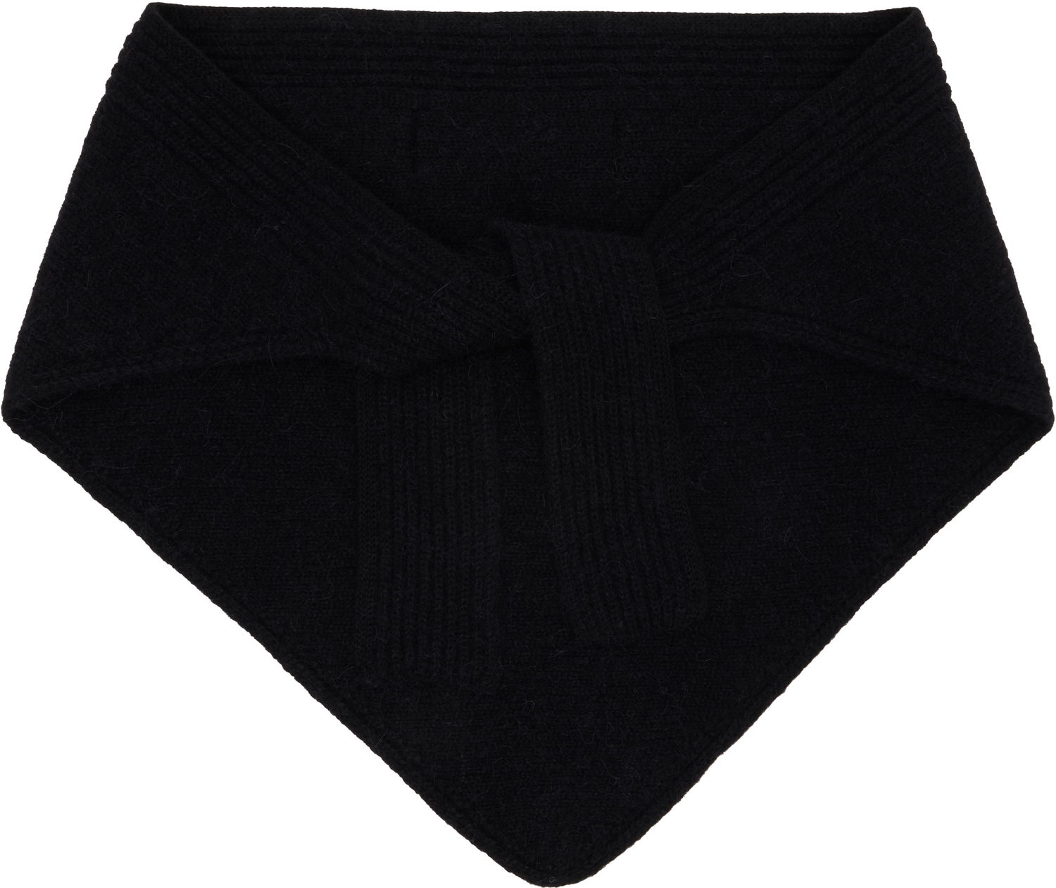 Šál Jacquemus The Gros Grain Shawl Scarf Čierna | 24HACU00669AK00227, 0