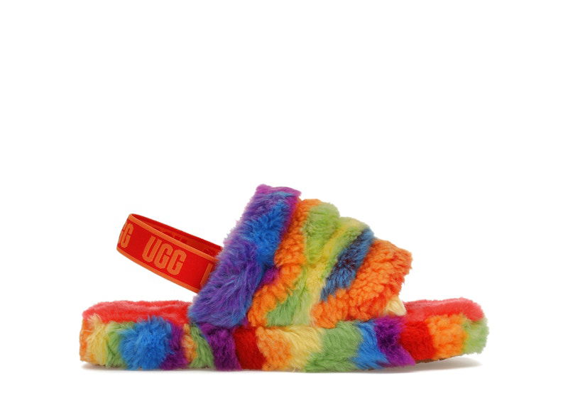 Tenisky a topánky UGG UGG Fluff Yeah Slide Rôznofarebný | 1119840K-RSTR, 0