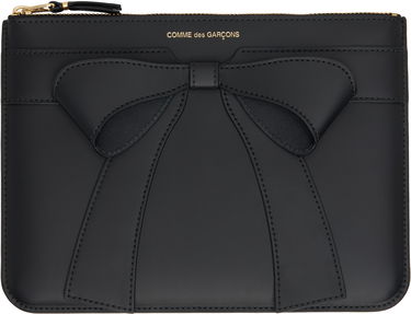 Peňaženka Comme des Garçons COMME des GARÇONS Big Bow Pouch Čierna | SA5100BB, 0