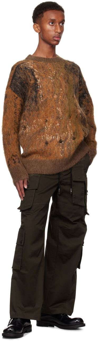 Cargo nohavice Feng Chen Wang Feng Chen Wang Cotton Cargo Pants Zelené | FMF18TR11, 3