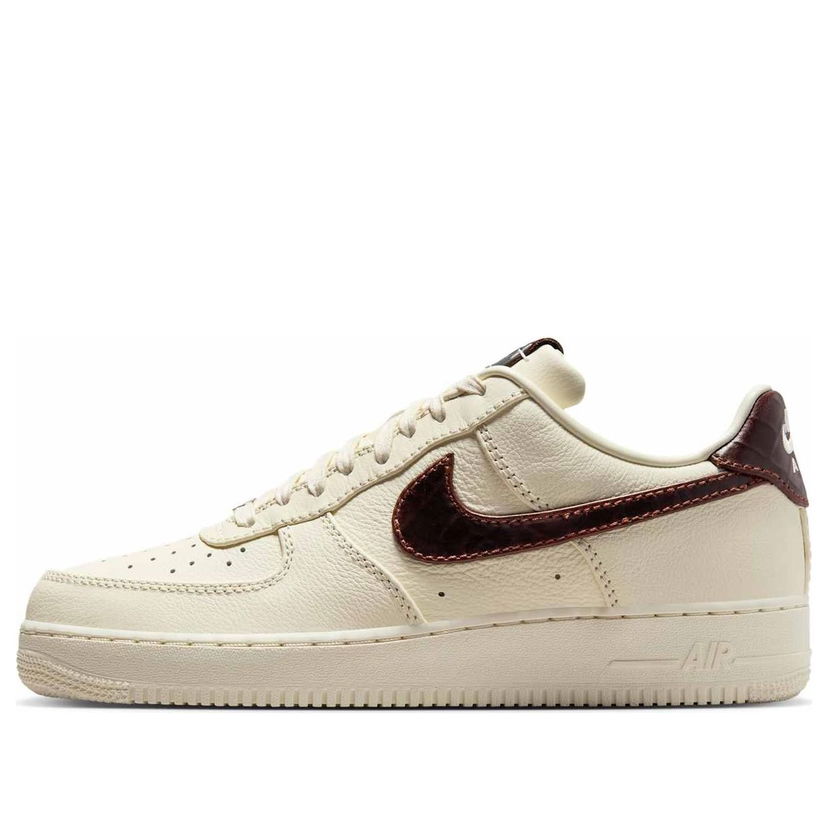 Tenisky a topánky Nike Air Force 1 '07 'Soft Pearl Brown Croc' Béžová | IH7332-001