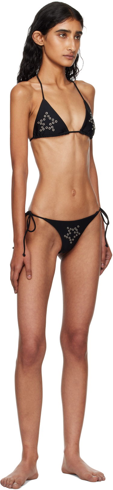Plavky Miaou Miaou Kauai Bikini Bottom Čierna | 2012MSWBLK, 3