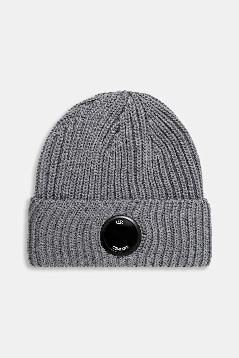 Kulicha C.P. Company C.P. Company Wool Beanie Šedá | 19CMAC739A005509A
