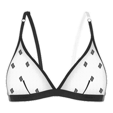 Podprsenka Givenchy Jacquard Bra Čierna | BWB01E30ND 001, 0