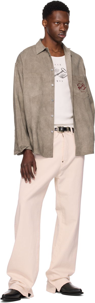 Košeľa Enfants Riches Déprimés Enfants Riches Déprimés Artist Buttondown Shirt Zelené | 040-248, 3