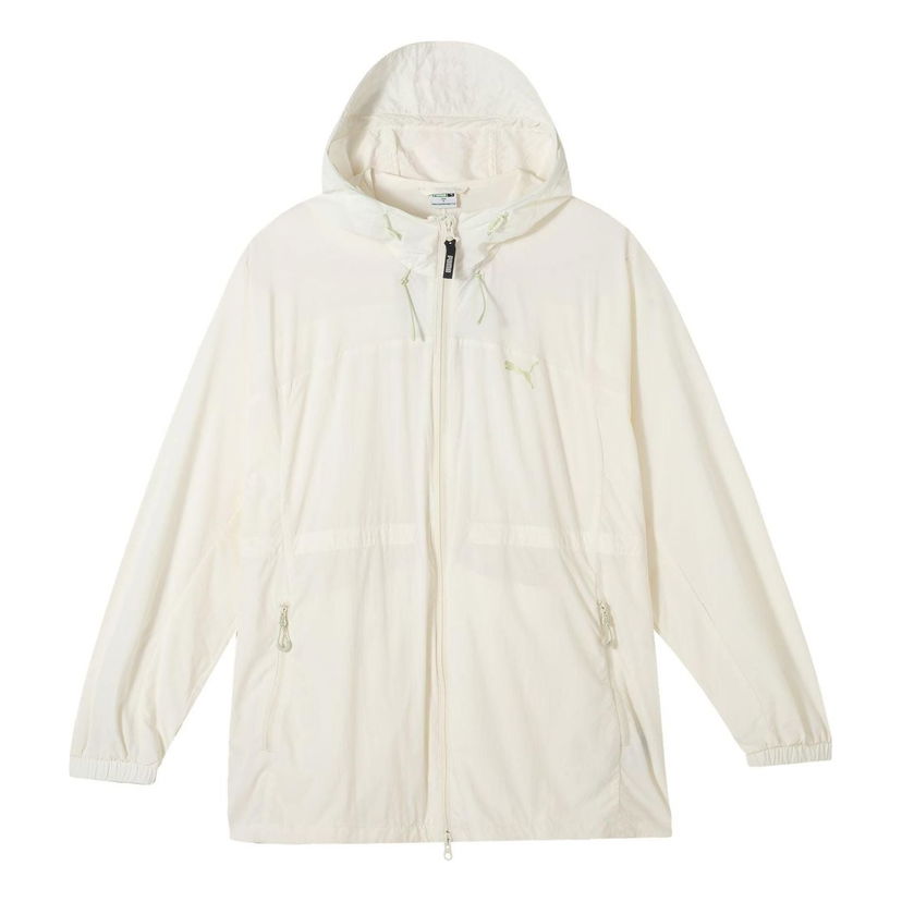 Vetrovka Puma UV Woven Jacket with Hood Biela | 628375-65