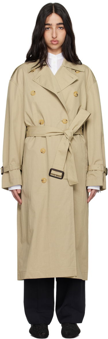 Trenčkot TOTEME TOTEME Crisp Summer Trench Coat Béžová | 252-WRO0197-FB0410, 0