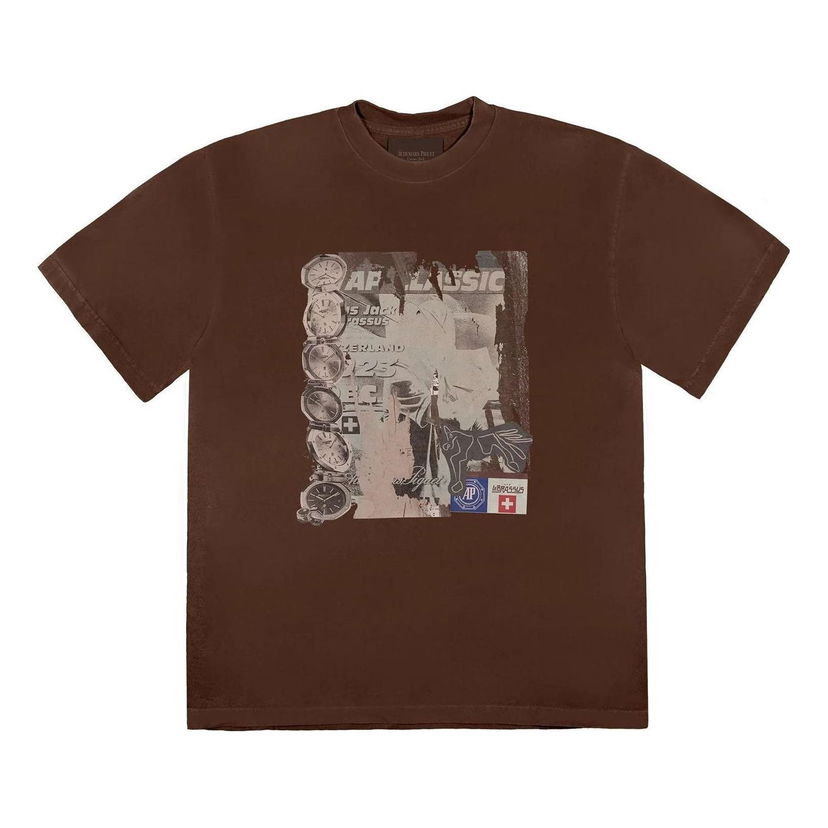 Tričko Cactus Jack by Travis Scott Travis Scott x Audemars Piguet Classic Graphic T-Shirt Hnedá | CJAP-SS06