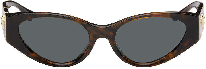 Slnečné okuliare Versace Medusa Legend Cat-Eye Sunglasses "Tortoiseshell" Hnedá | 0VE4454 542987 8056597921916, 0