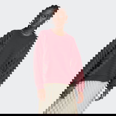 Sveter adidas Originals Premium Essentials Nylon Hybrid Sweater Vínová | IC5306, 1