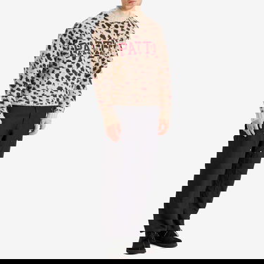 Sveter Patta Patta Leopard Brushed Knit Jumper Béžová | POC-SS25-7020-324-0002-084, 4
