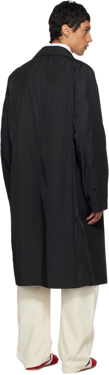 Kabáty Dries Van Noten Dries Van Noten Taffeta Coat Čierna | 252-020215-2173, 2