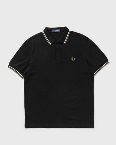 Polo tričko Fred Perry Twin Tipped Shirt Black XL Čierna | M3600-W54, 0