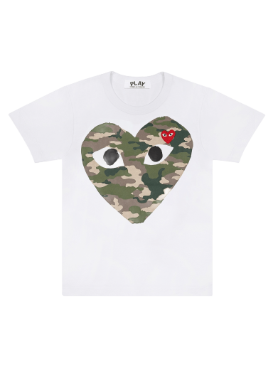 PLAY Camouflage Heart T-Shirt