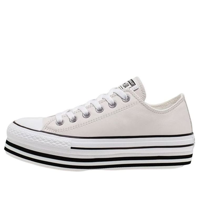 Tenisky a topánky Converse Chuck Taylor All Star Platform Low Top Biela | 565829C