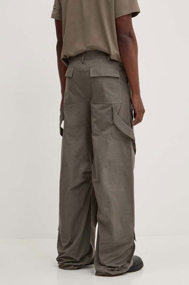 Cargo nohavice HELIOT EMIL Draped Cargo Pants Zelené | HE.M.10.160.DG23, 2
