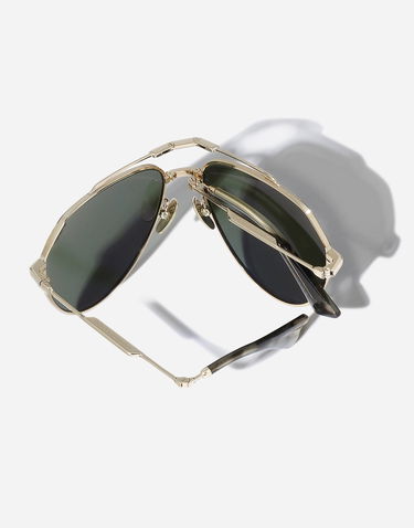Slnečné okuliare Dolce & Gabbana Dolce & Gabbana Stefano Aviator Sunglasses Metalická | VG2302VM2589V000, 1