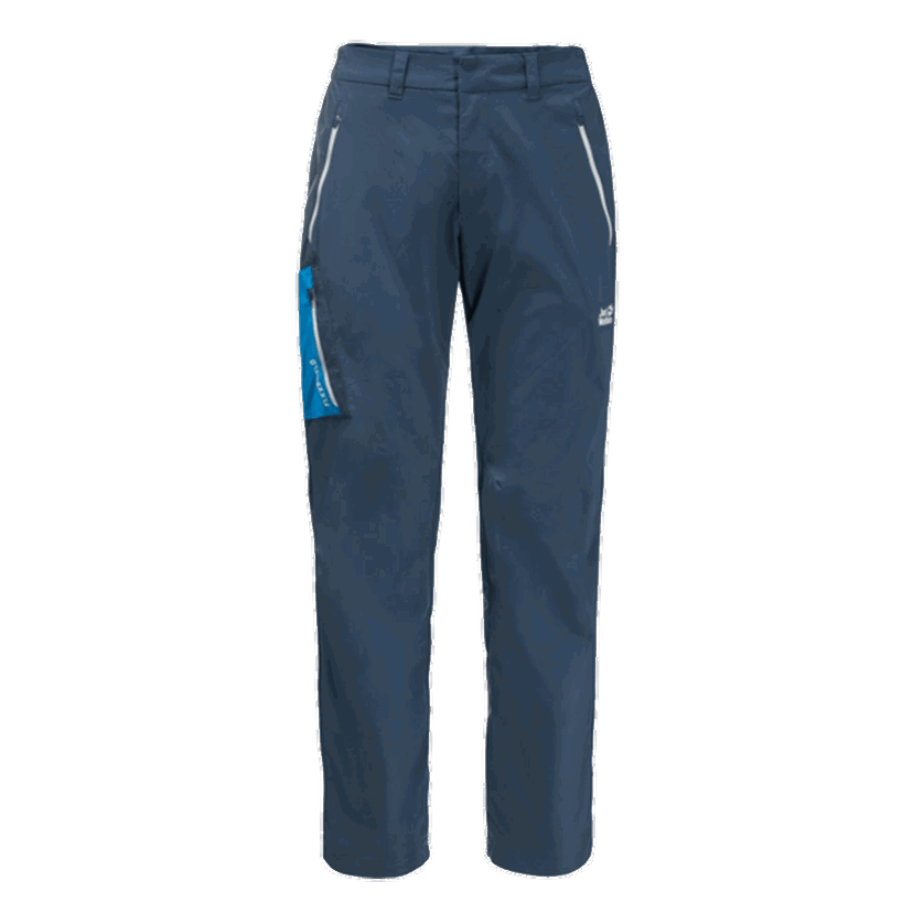 Nohavice Jack Wolfskin OVERLAND STORMLOCK Outdoor Pants Modrá | 1506123-1383