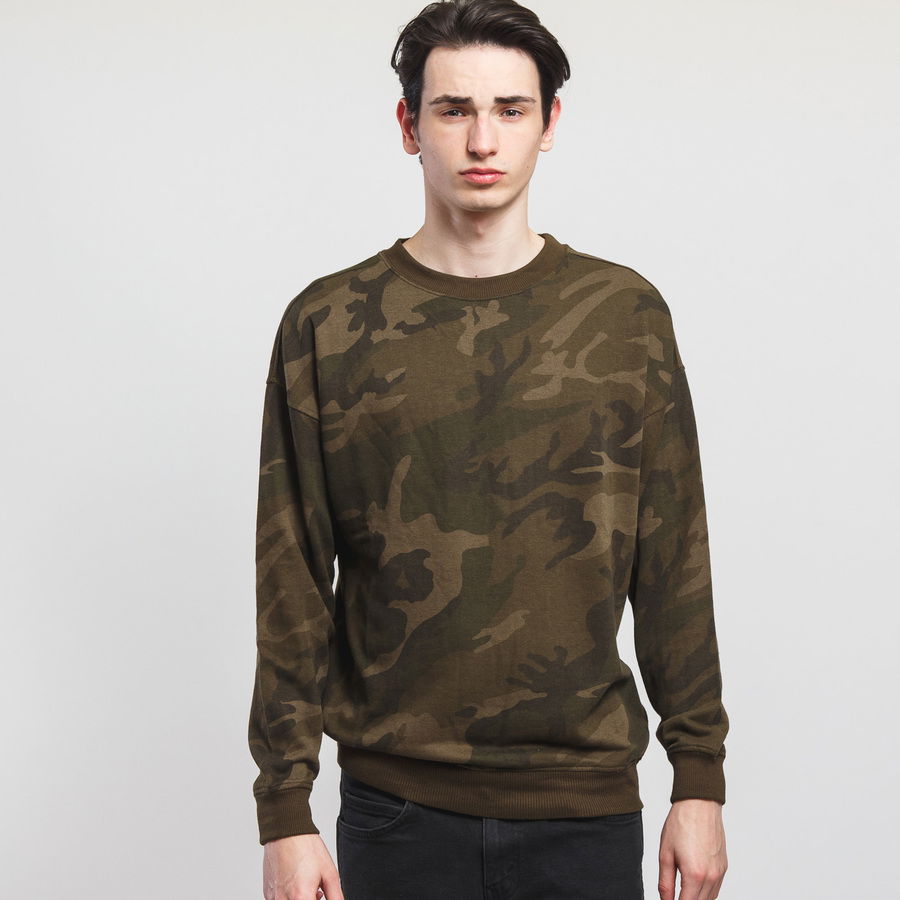 Camo Crewneck