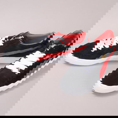 Tenisky a topánky Puma Suede Archive Eco black / ribbon red / gold foil Čierna | 352421 19, 2