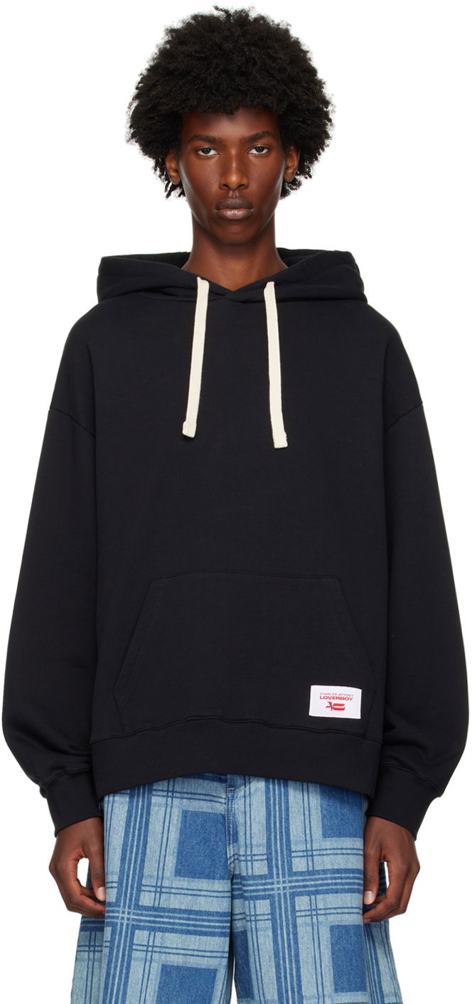 Mikina Charles Jeffrey Loverboy Label Ears Hoodie Čierna | 41100101, 0