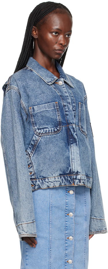 Bunda Moschino Moschino Jeans Vented Denim Jacket Modrá | 0508 8235, 1