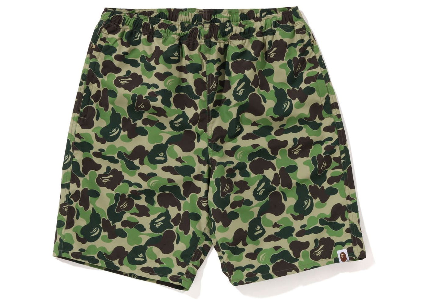 Šortky BAPE ABC Camo Beach Shorts Zelené | 1J30-153-018, 0