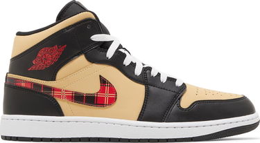 Tenisky a topánky Jordan Air 1 Mid “Tartan Swoosh” Béžová | DZ5329-001, 1