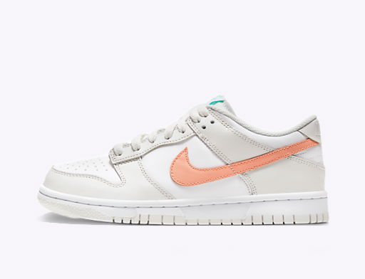 Tenisky a topánky Nike Dunk Low "Mismatch Swoosh - Tropical" GS Biela | CW1590-101