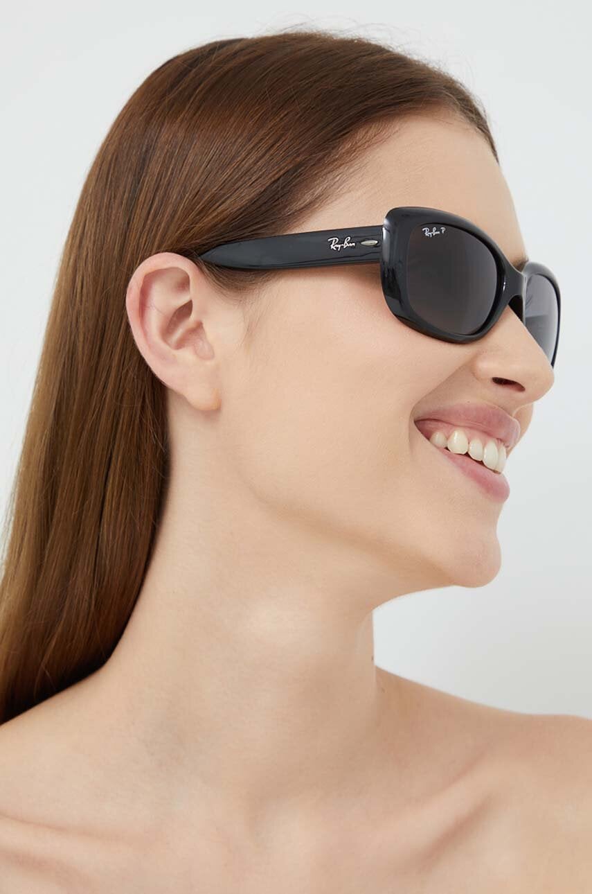 Slnečné okuliare Ray-Ban Ray-Ban JACKIE OHH Sunglasses Čierna | 0RB4101.58.601.T3, 0