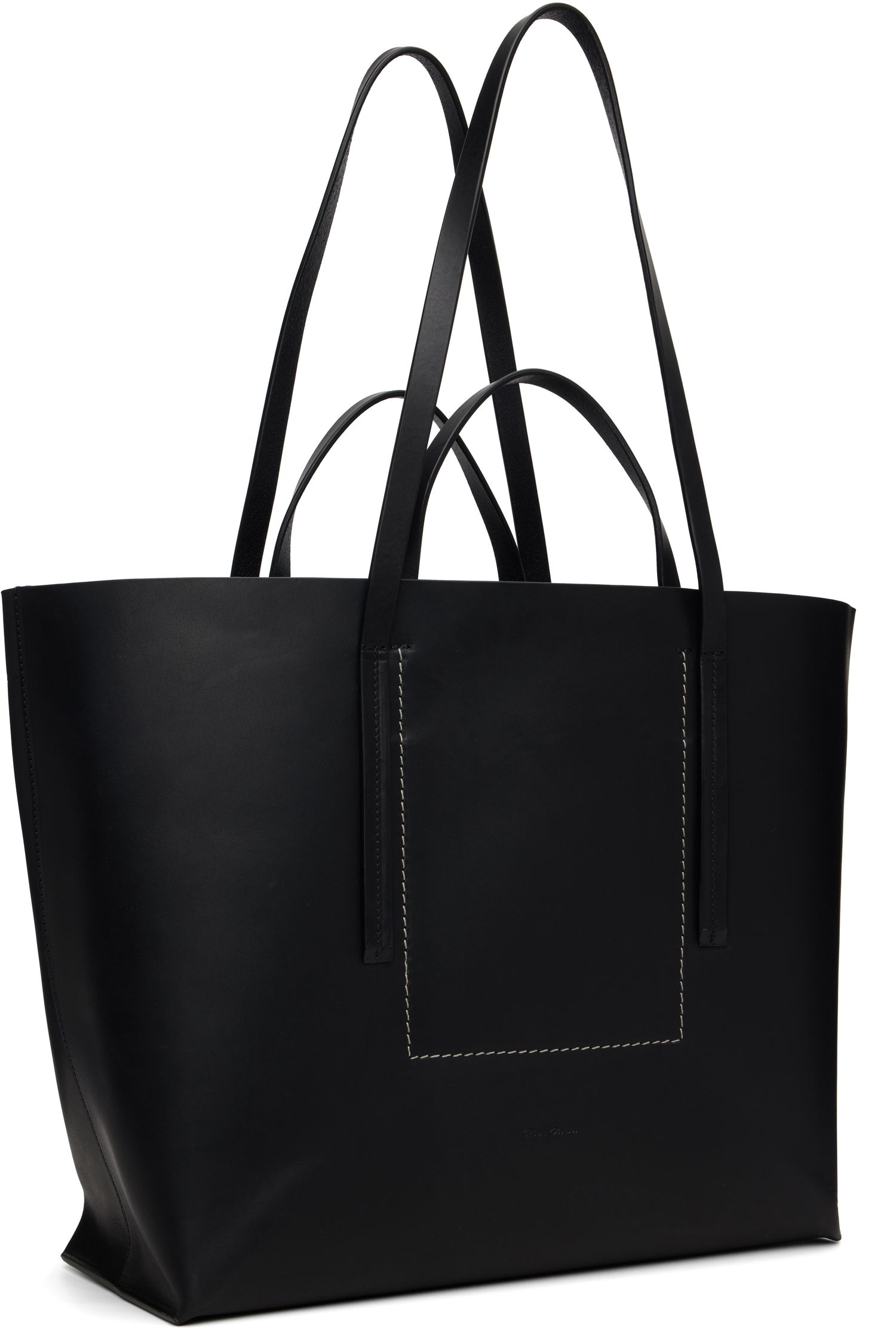 Tote bag Rick Owens Rick Owens Concordians Shopper Tote Čierna | RA02E0762 LGE, 1