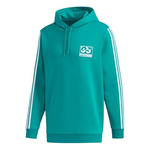 Mikina adidas Originals Sports Pullover Hoodie Zelené | FU1040
