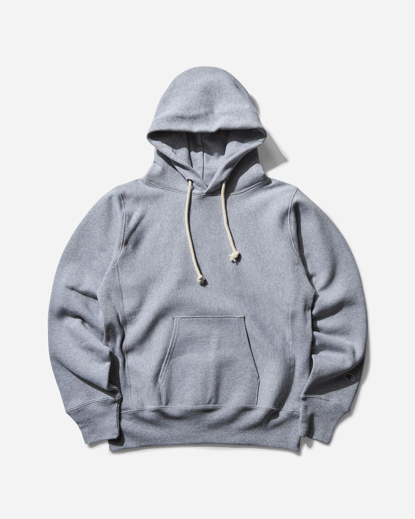 Mikina Champion Made in USA Hoodie Grey Šedá | C5A101 X2UC