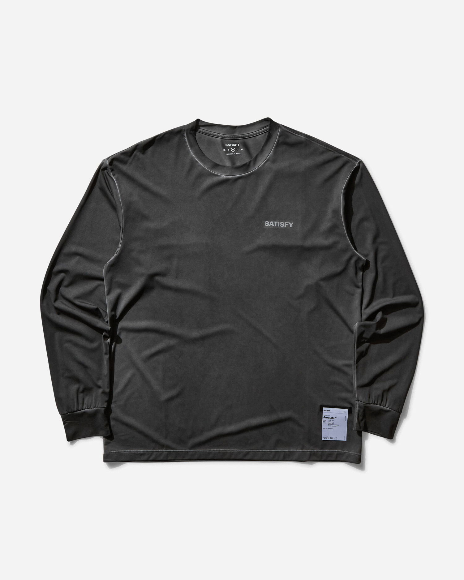 Tričko Satisfy AuraLite Long Sleeve T-Shirt Čierna | 11001 PB-SAB, 0