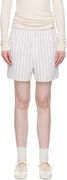 AMI Paris Cotton Elasticated Shorts
