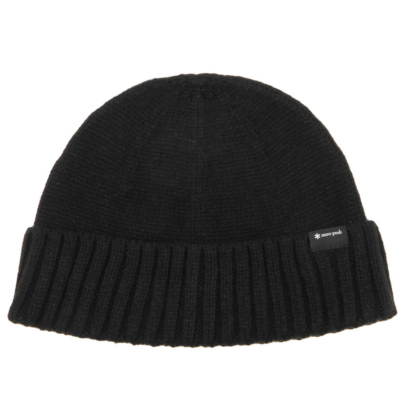 Kulicha Snow Peak Knit Cap Čierna | NSD-AC-25AU003-BLK