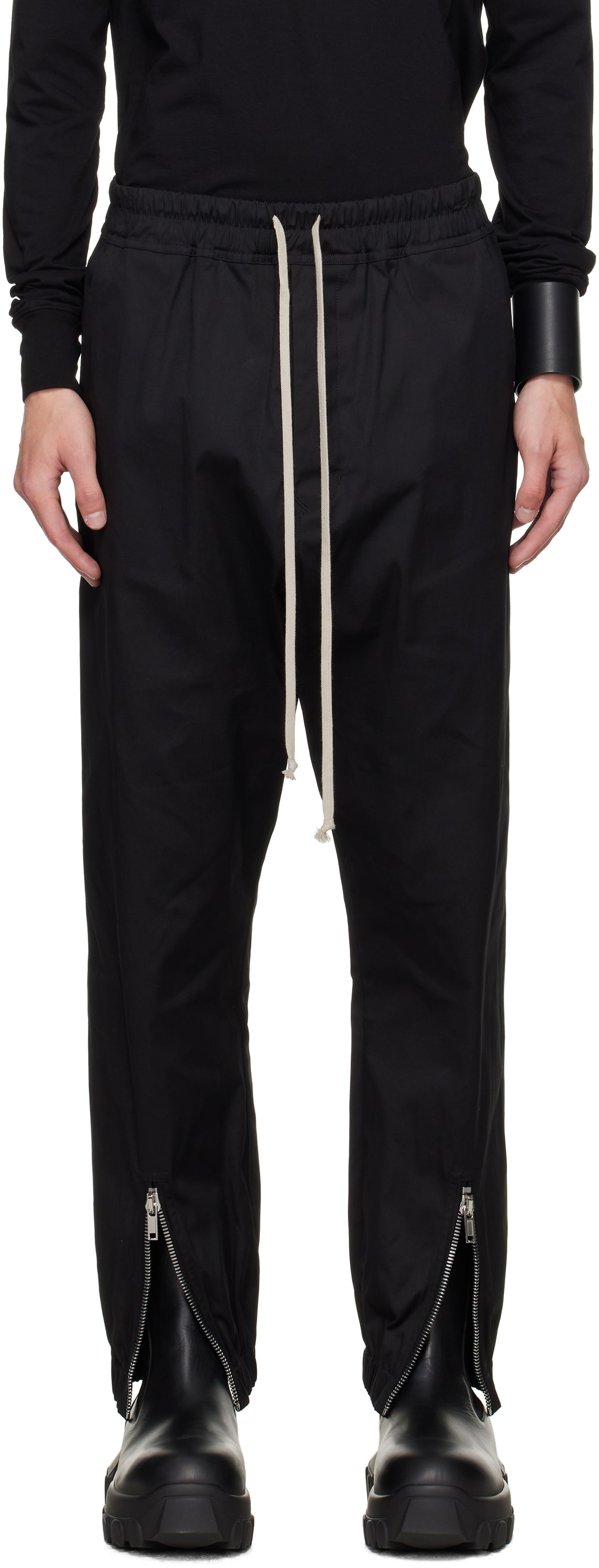 Tepláky Rick Owens Rick Owens Concordians Tecuatl Track Pants Čierna | RU02E1331 TE, 0