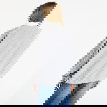 Mikina adidas Originals Terry Polo Crew Sweatshirt with Three Stripes Šedá | KS7791, 2