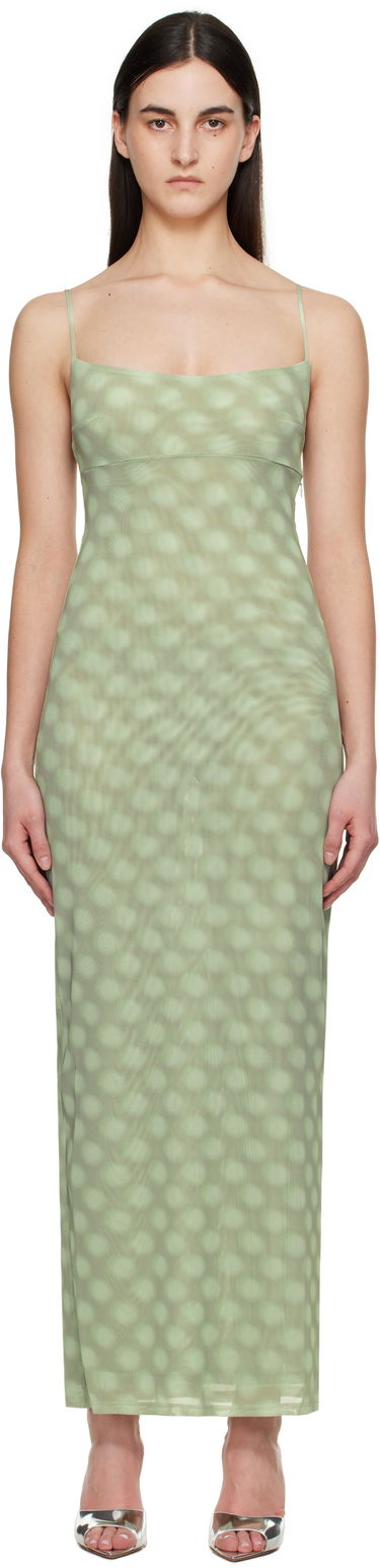 Šaty Miaou Miaou Thais Maxi Dress Zelené | 5019PM1MBD, 0