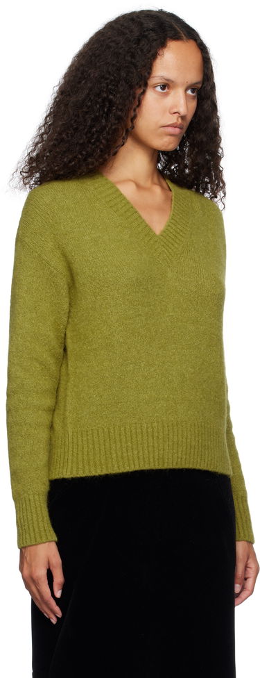 Sveter Max Mara Weekend Max Mara Visita V-Neck Sweater Modrá | 2425366102600 MM12053, 4