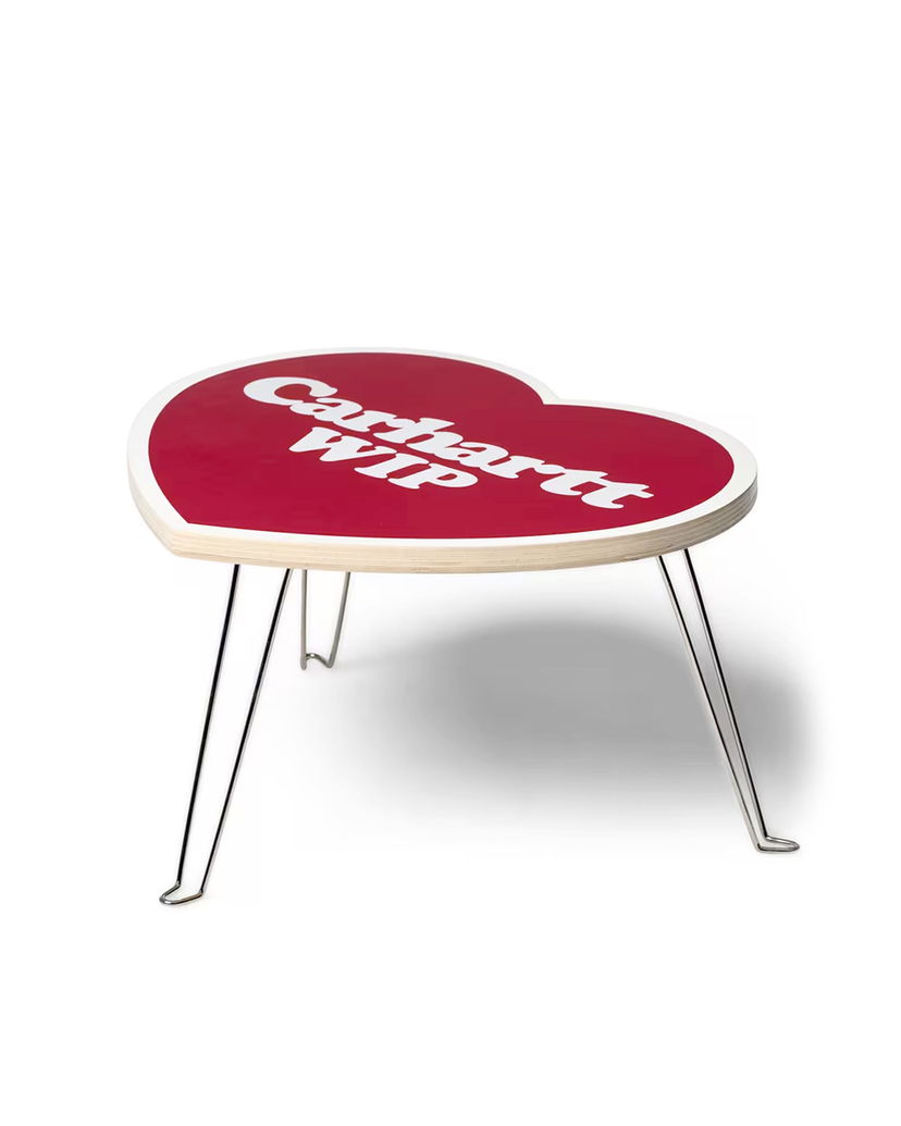 Home decor Carhartt WIP Heart Folding Table Červená | I035830.3FXXX