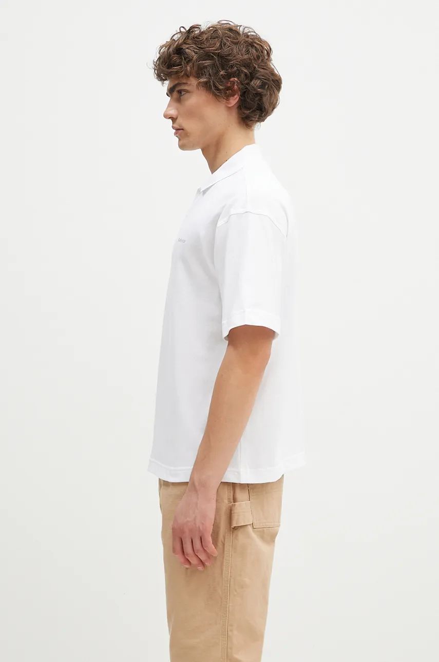 Polo tričko Barbour Polo Shirt Dunand Biela | MML1426, 1