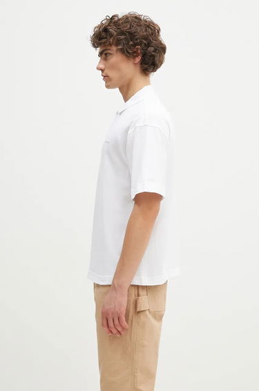 Polo tričko Barbour Polo Shirt Dunand Biela | MML1426, 1