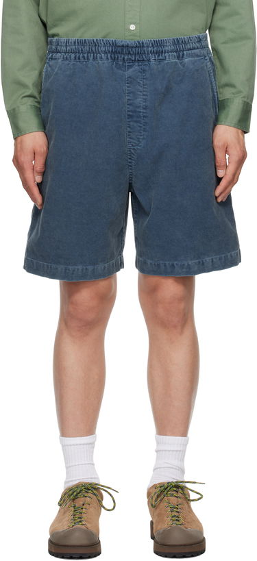 Šortky Carhartt WIP Reynold Corduroy Relaxed Shorts Modrá | I034877, 0