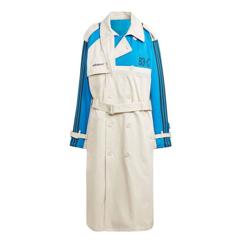 Trenčkot adidas Originals Originals 83-C Trench Béžová | IA2466