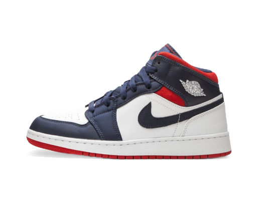 Limitované edície Jordan Air Jordan 1 Mid GS "USA Olympic" Modrá | BQ6931-104